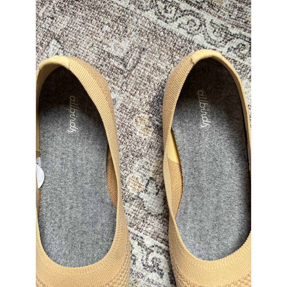 Allbirds Tree Breezers Knit Ballet Flats 8.5 Beige Tan Slip On Comfort Minimal - Picture 7 of 11